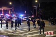 天水约200名海军陆战队士兵进驻洛杉矶 开始执行警戒守卫任务